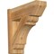 Ekena Millwork Olympic Slat Rough Sawn Outlooker, Western Red Cedar, 8"W x 22"D x 22"H OUT08X22X22OLY06RWR - alternate 1